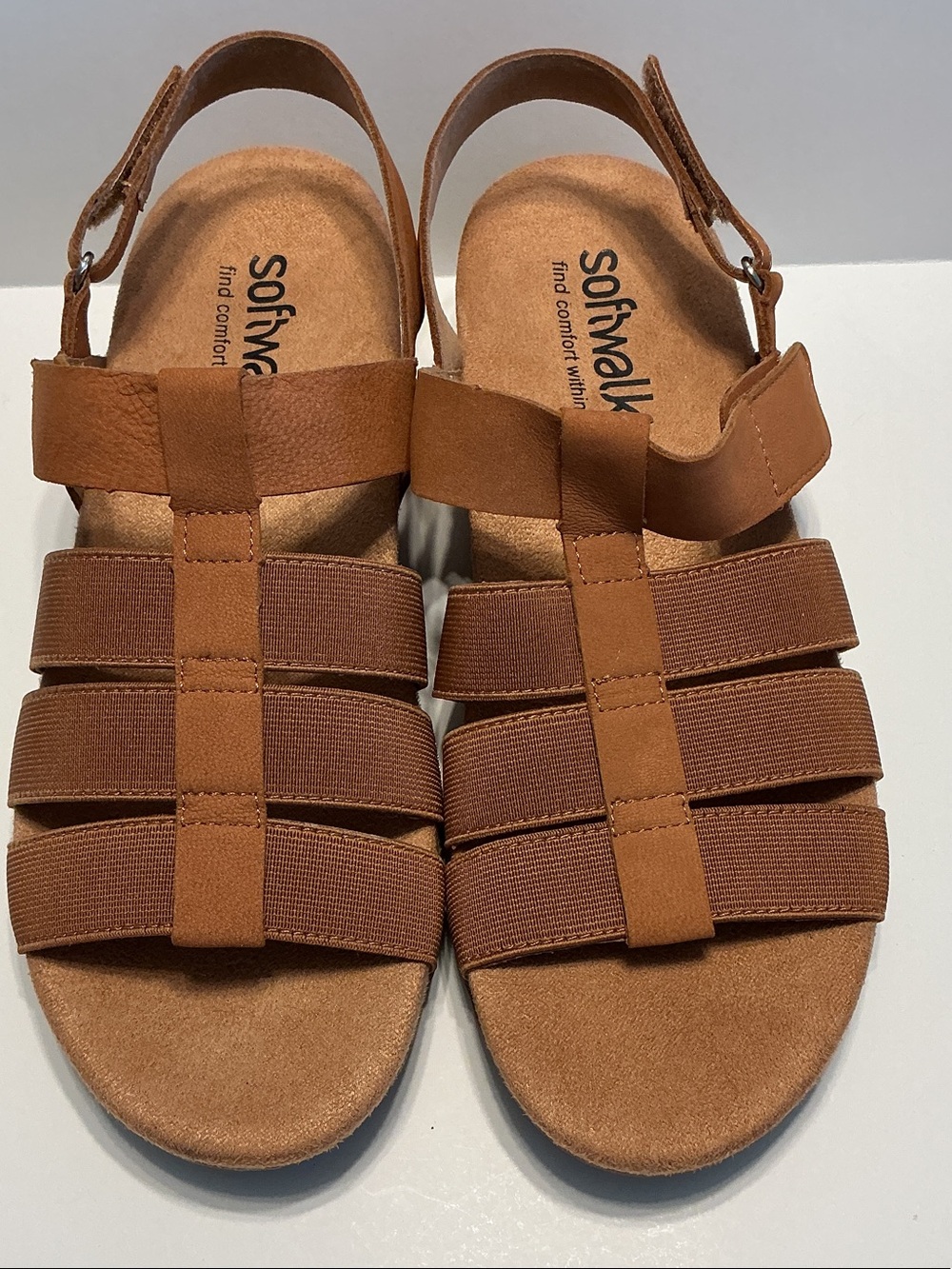 Softwalk Women’s Sandals Tan Sz 10